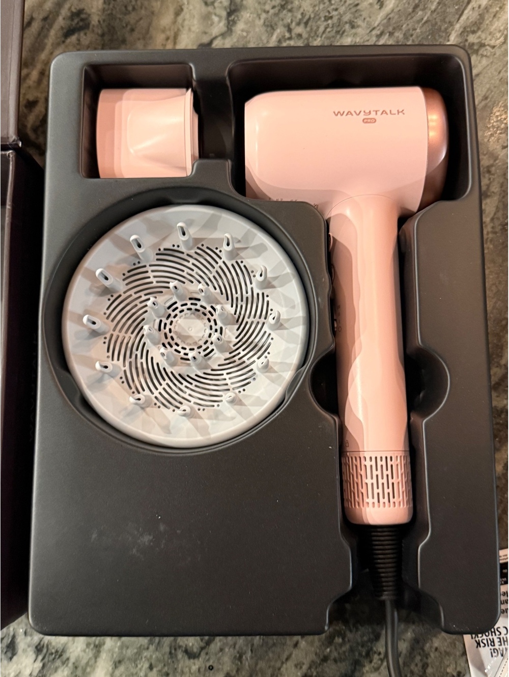 Wavytalk Turblow Pro Fast Drying Hair Dryer with Diffuser 110k RPM Fast Dry